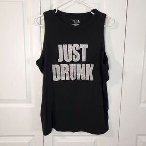 Funny Sleeveless Top Women's Size XL